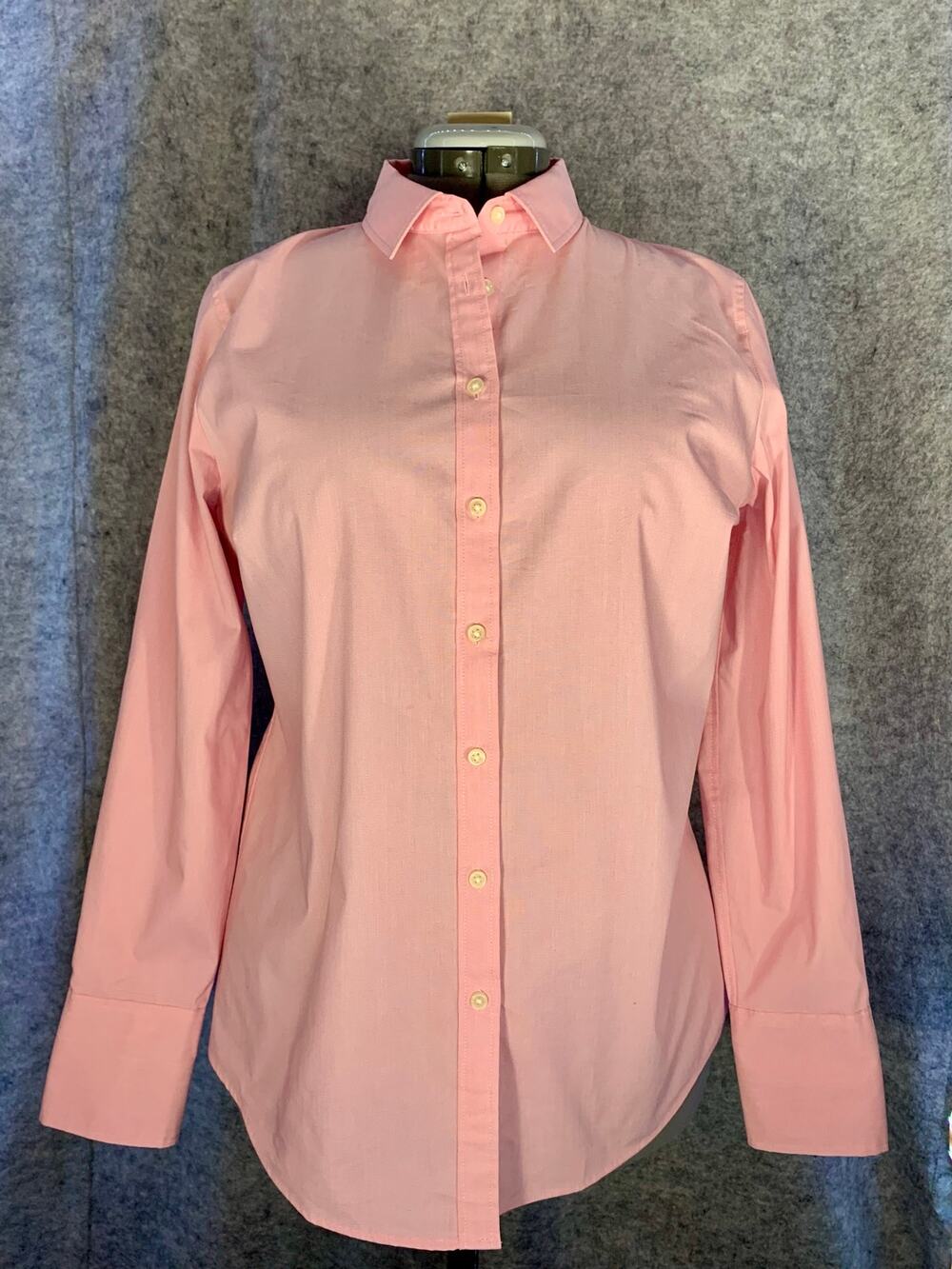 Banana Republic Riley Tailored Fit Womens Shirt 875925, Pink, Like New, Size 10
